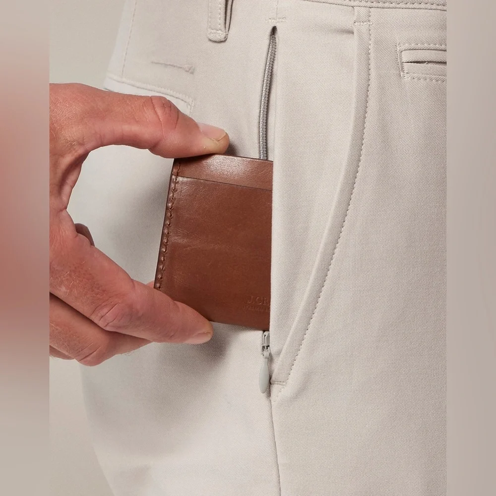 NWT J.Crew 770 Straight-Fit Tech Pant in Ashen Taupe